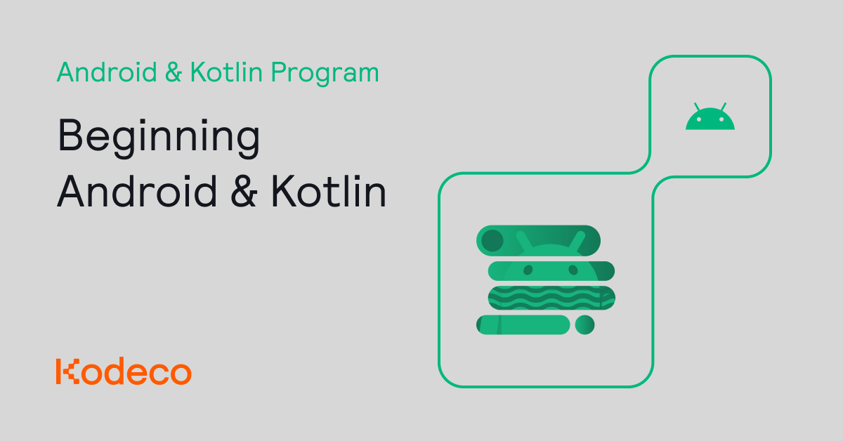 Beginning Android & Kotlin | Kodeco